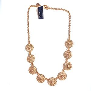 Banana Republic - Gold Dainty Necklace & Earrings set!
